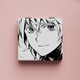 
CELEBON's End of Seraphimony Michel Fan Anime Peripheral Portable Mirror Two-dimensional Handheld Makeup Mirror C1049-Double-Side Pattern Makeup Mirror