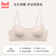 猫人内衣女士薄杯大胸显小胸聚拢收副乳上托防下垂无钢圈软支撑文胸罩 粉色 70A 32/70(建议B)