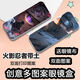 Kawabu Gläser Box Anime Naruto Student Brille Aufbewahrungsbox große Kapazität Cool Anti-Pressures-Brillen Box rein weiße musterlos