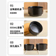 POPOCOLA constant temperature cat and dog water dispenser yogurt machine pet heating bowl winter heat drinker black constant temperature heating bowl medium size (600ml)