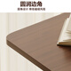 Zhuobo Computer Desk Lift Table Bedside Table Bed Table Study Table Movable Small Table BZ09 Walnut Color Standard Model