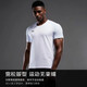 安德玛（Under Armour）短袖T恤男士速干衣运动健身服高档上衣篮球训练跑步球衣轻薄夏季