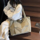 New bag women's bag tote bag casual versatile shoulder bag handbag commuting tote bag simple trendy large capacity black