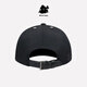 SWOF CARE Etiqueta negra Sombrero de estrella brillante con diamantes de imitación importados Gorra de béisbol negra con capota blanda para hombres y mujeres 661028 Negro/negro Talla única para todos Circunferencia de cabeza recomendada 56-60 cm