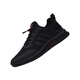 Belle-Tread Herrenschuhe Frühling neuer Sportschuhe Trendy Mesh atmungsaktiven Herrenleder lässige Schwarze Arbeitschuhe Herren Sommerstil All Black Leder_9852 38_ STANDARD SPORTS CODE