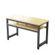 Huile Toys, l'un des cours de formation des bureaux et des chaises à domicile, des cours de tutorat scolaire, des tables d'apprentissage de coin arrondies, des bureaux et des chaises, des élèves primaires et secondaires formant une couche mono-couche 12040 Hauteur 74 [à l'exception des tabourets]