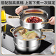 SUPOR steamer 316 stainless steel thickened household two-, three- and four-layer steamer for steaming steamed buns large-capacity induction cooker pot for gas 316 golden ear steamer two-layer 30cm extra thick flagship exclusive model + five-year warranty
