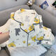 S.SOFEA Cloud Coder Pajamas El traje de gato de manga larga para mujeres se puede usar fuera de ropa para el hogar 826#Love Cat 170 m