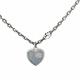 Gucci (Gucci) Interlocking Doble G esmaltar Collar de amor Joyas plateadas 925 Cadena de suéter de plata Femenina Azul F Mujer F Packaging Basic - Bolsa de polvo + Caja de envasado