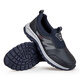 Adachiaki's official website shoes for autumn leather anti-slip middle-aged and elderly sports shoes for men's soft sole waterproof and steadily for women 9207 women's purple 39