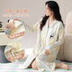 Feng Gulans neuer Stil der Nachahmung Baumwolle Frauen langärmelige Pullover-Haft-Kleidung Strickjacke Nachtkehne Schwangere Frauen postpartale Laktation Freizeit HD-3881 L Größe (80-120jin [Jin gleich 0,5 kg]))