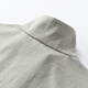 
Cat man suit men summer short-sleeved T-shirt stand collar sports casual shorts quick-dry two-piece set men's light gray suit XL
