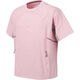 Salomon uni aerotec Round Hals weich und vielseitig Mode kurzärmeliges T-Shirt, gleicher Stil für Männer und Frauen, hellrosa m