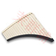 Polygonatum panflute 18 tubes for beginners playing the national musical instruments for children easy to learn 16 tubes beige arc shape