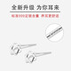 Xinshe S999 sterling silver six-pointed star earrings for women, pierced ears for sleeping, no need to pick them up, niche design earrings, exquisite silver earrings, a pair