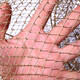 Outdoor portable metal fish protection net fishing net pocket fish cage folding stainless steel wild fishing sea fishing cage fishing net 45cm 0.72m sea water available (304 stainless steel wire)