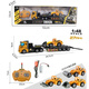 Zhouge Mine Mulde LKW Elektrische drahtlose Fernbedienungsteuerungsteuerungsträger -Lkw -LKW -LKW -Abteilung LKW -LKW -Kinder Elektrofahrzeug Fernbedienung Container LKW Standardkonfiguration