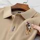 Shirt Shan Lao Luo polo shirt Paul lapel short sleeve official flagship store Men's polo shirt pearl T-shirt summer S683 green [high quality] XL XXL code recommended 150-170Jin [Jin equals 0.5 kg]