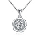 Liuguifu Jewelry PT950 platinum pendant rose platinum fashion pendant for women ED0087 2.4g
