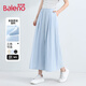 Benny Road Pants Summer Women's New Loose Casual Wide Legs Girls Trendy Temperature Trouser Skirt Trendy versatile 1.2 Light Khaki-Solid Color [Anti-wrinkle Design] L