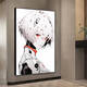 Evangelion Hängende Malerei Asuka Ayari Dekorative Gemälde Nummer 1 Mobile Anime Girl's Veranda Gemälde Eva03 80*12035 mm dicke Aluminiumlegierung schwarz gebürstet