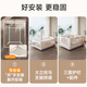 InnoTruth婴诺婴儿床围栏床上三面宝宝防摔围挡安全床边护栏一面挡板免打孔