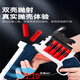 HKGXs686散弹儿童男孩软弹抛壳喷子霰弹仿真模型发射器玩具礼物 S686散弹喷子抛壳版[蓝白色]2 [顶配]90软弹+16弹壳+复位三标