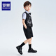 Romon Boy Suit Piano Performance anfitrión Nuevo traje de estilo chino Vestido infantil Negro 120
