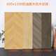 Guangdong Wood Grain Tiles 600x1200 salon nordique chambre carreaux de sol en bois carreaux de sol grande assiette de style crème japonaise BJ12799