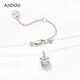Collar de collar de Ajidou Ajidou Sirmaid Tears Collar Shining Fashion Pendse High-End Collarbone Cadena de San Valentín Chino