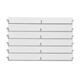 
Suitable for cabinet machine upper and lower wind barrier blades 2 horses 3 horses 5 horses Fresh air outlet sway leaves 3 horses Yuefeng 3883 (5 pieces in the whole set)