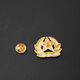 National Day communist red brooch Soviet retro metal sickle and hammer five-pointed star badge badge accessories brooch spare button