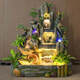 Large rockery fountain flowing water hotel office villa courtyard balcony club Fengshui rotund fish pond fortune landscape 686 large rockery [long 155* width 89* height 160c