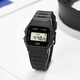 Casio casiof91w watch men and women retro small square black watch student watch F-91W-1 Christmas gift
