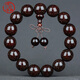 Das alte Gebäude Indianer kleines Blatt Rot Sandelholz, platzt mit altem Venusmaterial, 15 mm Herrenarmband Rot Sandelholz Buddha Perlen ein Ringarmband J3519
