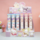 Uhfq Sanrio's Blind Box Pen Creative Cartoon Migne Ins High-Value Press Neutral Pen rapide Dry Black Water Pen 0 X-6189 Naruto Blind Box Pen aléatoire 6 0,5 mm 0,5 mm x Single