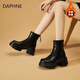 DAPHNE Daphne short boots women's shoes winter Martin boots 2026 new popular spring versatile plus velvet thick-soled Chelsea boots