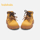 Balabala children's shoes children's boots boys and girls big yellow boots 2025 spring and autumn Martin boots non-slip short boots 208325141212