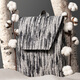 MAH Sheep House Co-branded Niche Design Schoolbag Women's Sensor Commuter Simple Large Capacity Backpack Men Jazz Black and White Pattern
