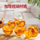 Qinkai bubble wine glass bottle attractions same style gourd bottle thickened milk tea bottle small wine pot glass ball cap 1000ml