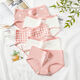 5 Boxed Student sexy Unterwäsche für Frauen 100 voll ausgestattete Baumwoll-Baumwoll-Baumwoll-Sinne 1585 süßer Blumenstil 160/M80-96jin [Jin gleich 0,5 kg]