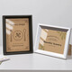 Photo frame empty frame table picture frame mounting 5 inches 6 inches 7 inches 8 inches simple hanging wall decoration wooden frame license frame walnut color 12 inches 20*30cm