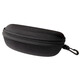 Car glasses box for men convenient anti-pressure sunglasses box zipper hook portable personalized men and women storage bag windproof goggles - 1 glasses box + 1 glasses cloth No Specifications