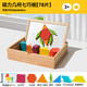 Schwimmendes dreidimensionales Puzzle-Puzzle 3 bis 6 Jahre altes Puzzle Tangram Magnetische geometrische Bausteine ​​Kinder Jungen und Mädchen 1. Juni Geschenk Magnetischer Tangram [78 Stücke]