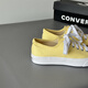匡威（Converse）官方旗舰奶黄色夏季多巴胺糖果色开口笑低帮帆布鞋A11964c A11964c奶黄色开口笑 33 35.5 215MM