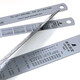 SHIWA and JIS first-class steel plate ruler for spot stock, measuring steel ruler, stainless steel thickened ruler, 2000mm matte (with JIS red letter 13064) Others