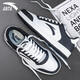 Yingtang men's shoes lightweight and versatile white shoes for men 2025 new autumn low top casual white shoes (trendy and versatile classic) white and black 159 39