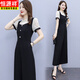 
Hengyuanxiang short-sleeved chiffon wide-leg jumpsuit set for women 2025 new fashion style summer thin jumpsuit [1098#] apricot jumpsuit M Recommended 95-105Jin [Jin equals 0.5 kg]