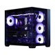 Asus AMD 5600X/5700X/7500F/9600X/9700X/9800X3D/9950X card-free and quasi-system desktop assembly machine game live computer host DIY whole machine configuration ten: 9900X丨16G丨1TB