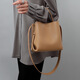 Calviakrim2025 Vier-Jahreszeiten New Crossbody Body Eimer Tasche Ein Schulterleder großer Kapazität Handtasche Tasche Pendeln leichtes Gepäck Frauen Weiß